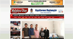 Desktop Screenshot of malatyaolay.com